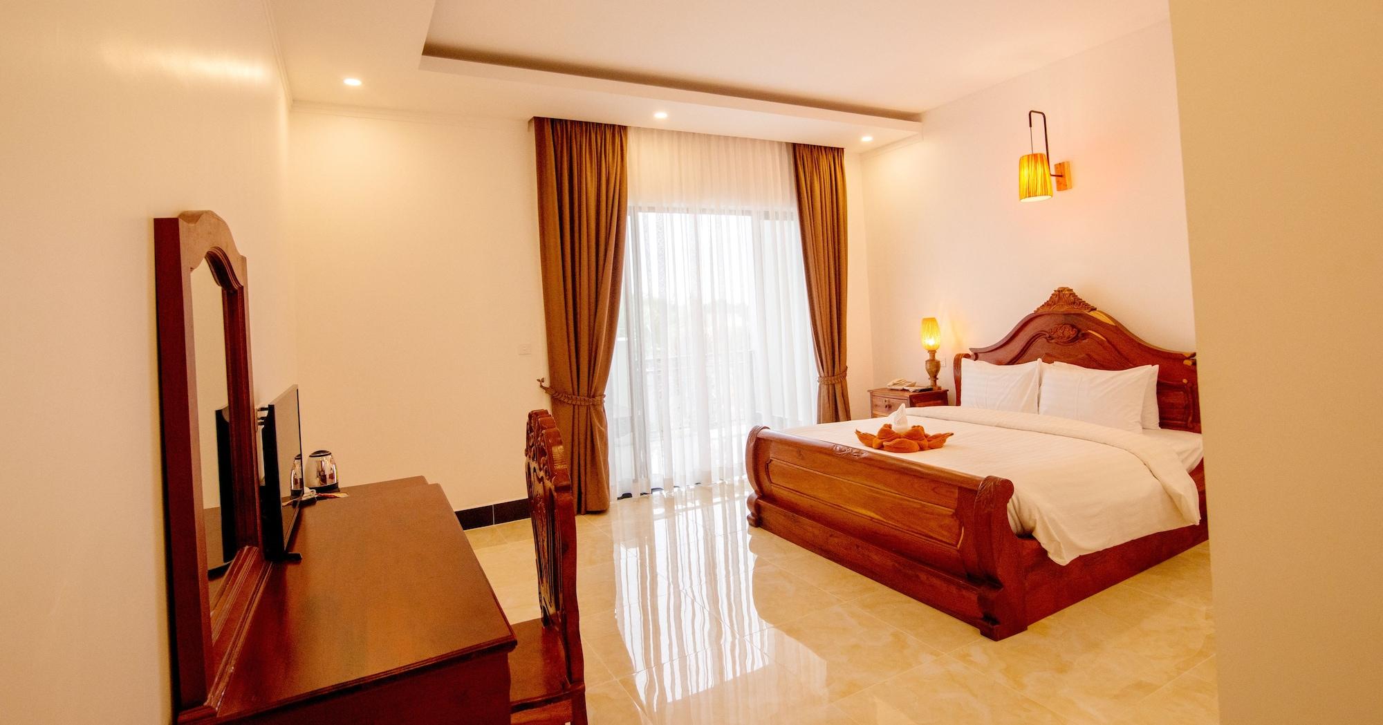 Casa Estudio de 8 m² con 19 baños de uso privado, en Sala Kamreuk Ciudad de Siem Riep Exterior foto