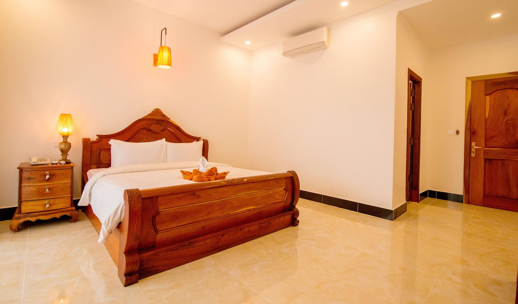 Casa Estudio de 8 m² con 19 baños de uso privado, en Sala Kamreuk Ciudad de Siem Riep Exterior foto