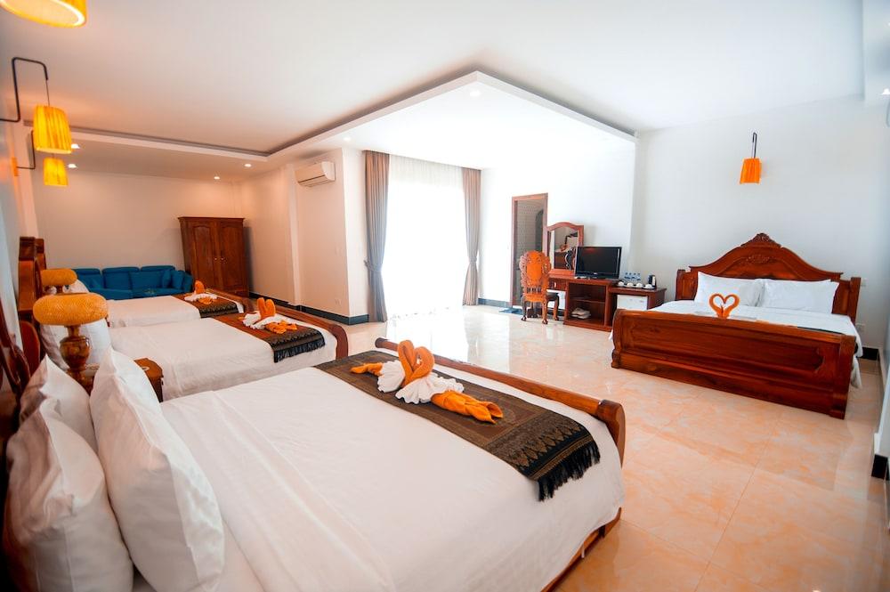 Casa Estudio de 8 m² con 19 baños de uso privado, en Sala Kamreuk Ciudad de Siem Riep Exterior foto
