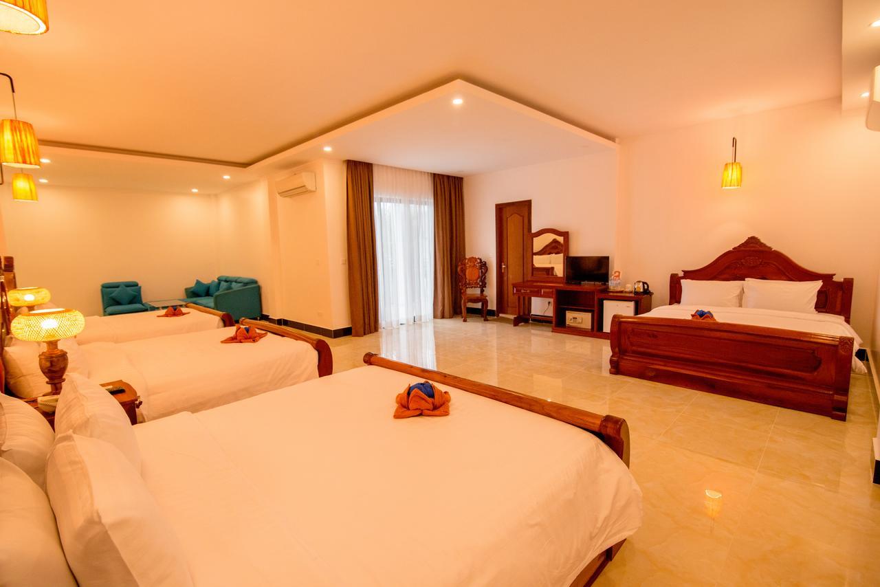 Casa Estudio de 8 m² con 19 baños de uso privado, en Sala Kamreuk Ciudad de Siem Riep Exterior foto
